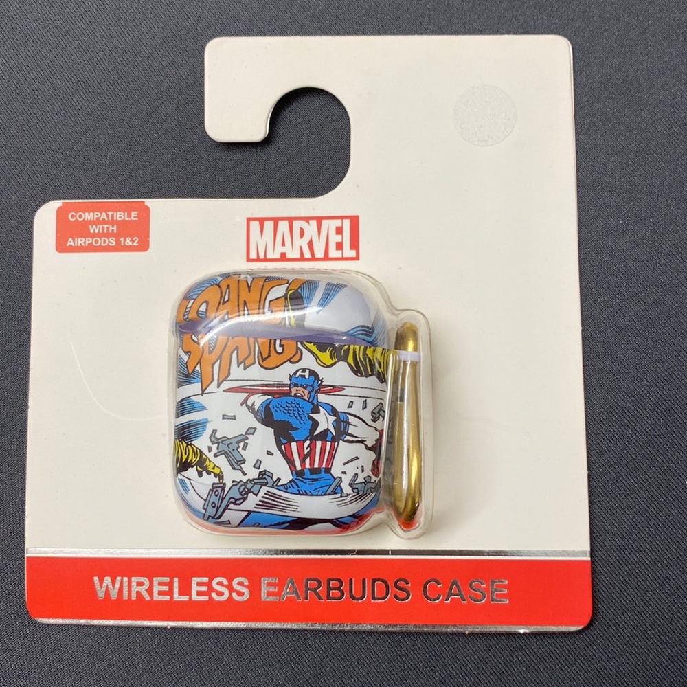 NWT Marvel Captain America AirPods case